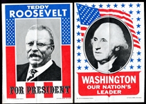 1972 Topps U. S. Presidents Poster Set & 4 Diff. Wrappers