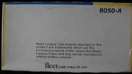 1975 Fleer Baseball Patches Box and 15 Packs