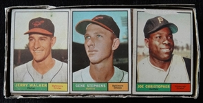 1961 Topps Baseball Partial Box