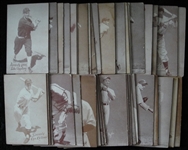 1939-46 Salutation Exhibits 47 Different w/Variations & HOFers