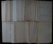 1939-46 Salutation Exhibits 47 Different w/Variations & HOFers