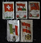 Flag Silk Collection of 75 Different