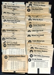 1977 Hostess Twinkies Partial Set 101 of 150 w/Variations