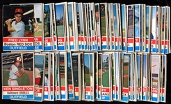 1976 Hostess Complete Set of 150 Plus Extra Brown Backs