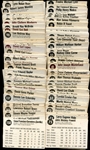 1976 Hostess Complete Set of 150 Plus Extra Brown Backs