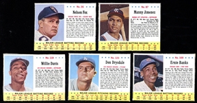 1963 Jell-O 5 Diff. W/HOFers