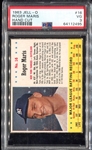 1963 Jell-O #16 Roger Maris PSA 3