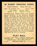 1940 Play Ball #38 Bobby Doerr