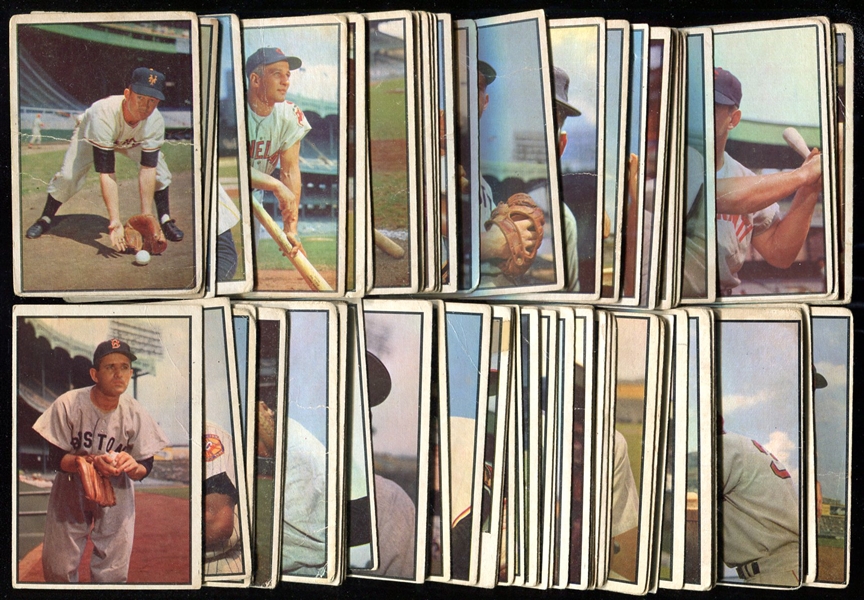1953 Bowman Color 81 Diff. w/13 HOFers & High #s