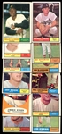 1954-1961 Topps Lot of 64 Diff. w/HOFers