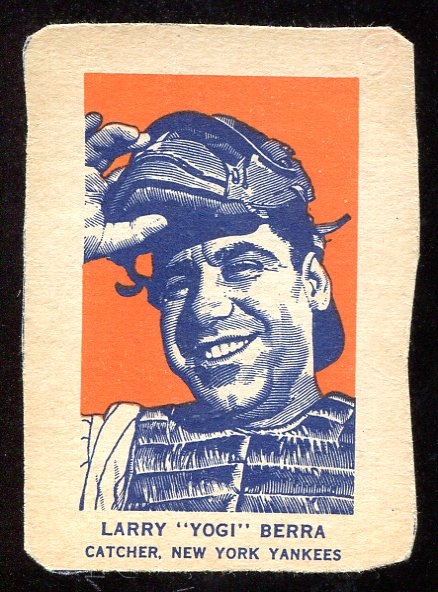 1952 Wheaties Yogi Berra Action