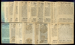 1939 Play Ball 90 Diff. w/High Numbers and Upper/Lower Case