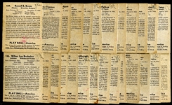 1939 Play Ball 27 Diff. w/High Numbers