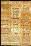 1940 Play Ball 27 Diff. w/HOFers