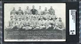1906 V. O. Hammon Chicago White Sox Postcard SGC 10