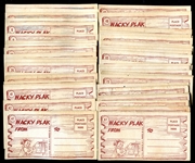 1959 Topps Wacky Plaks Partial Set of 49