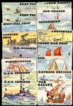 1955 Topps Rails & Sails 16 High Numbers