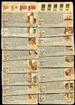 1955 Topps Rails & Sails 16 High Numbers