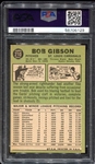 1967 Topps #210 Bob Gibson PSA 5