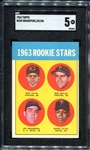 1963 Topps #228 Kranepool/Oliva RC SGC 5