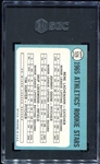 1965 Topps #526 Jim Hunter RC SGC 6.5