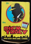 1990 Topps Dick Tracy Full Wax Box of 36 Unopened Packs