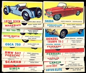 1961 Topps Sports Cars Near Set 64 of 66