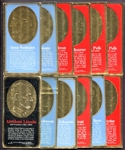 1965 Topps Presidents & Famous Americans Lot of 23