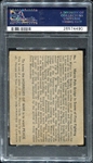 1938 O-Pee-Chee Horrors of War #1 PSA 2