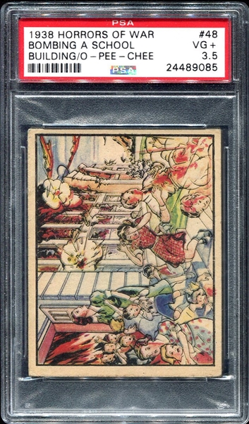 1938 O-Pee-Chee Horrors of War #48 PSA 3.5