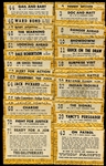 1958 Topps TV Westerns Partial Set 50 of 71