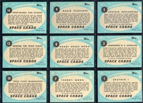 1957 Topps Space Cards Partial Set w/Dupes