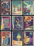 1957 Topps Space Cards Partial Set w/Dupes