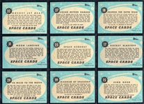 1957 Topps Space Cards Partial Set w/Dupes