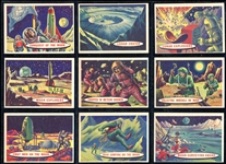 1957 Topps Space Cards Partial Set w/Dupes