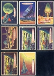 1957 Topps Space Cards Partial Set w/Dupes