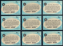 1957 Topps Target: Moon 20 Different Nrmt