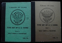 U.S. Type Albums With Coins