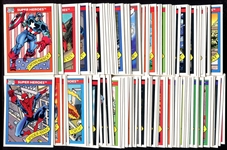 1990 Marvel Universe Lot of 250+ Nrmt/Mt