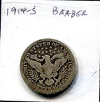 1914-S Barber Quarter