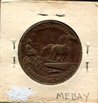 1904 St. Louis Worlds Fair Wood Harvesting Machines Token