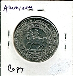 1960's Confederate States of American Aluminum Replica