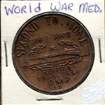 1960's Second Infantry Division World War Medal