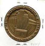 1966 Indiana Sesquicentennial Medal