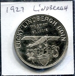 1927 Lucky Lindbergh Coin