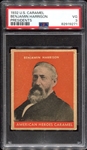 1932 U. S. Caramel Benjamin Harrison PSA 3