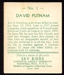 1933 Sky Birds #1 David Putnam