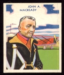 1934 Sky Birds #59 Lt. John A. Macready