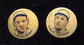 1930 Cracker Jack Pins Berry & Jackson