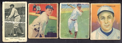 Pre-War Quartet of Cards